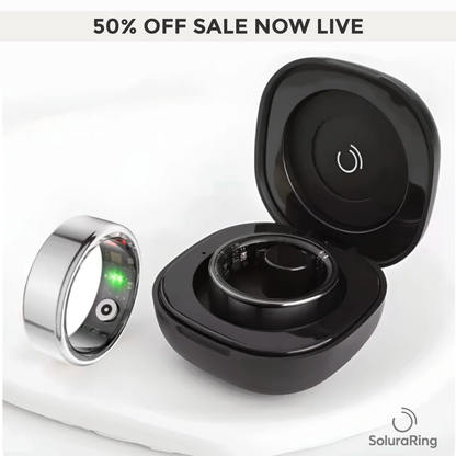 SoluraRing™ Aus No.1 Wellness Smart Ring 60% OFF